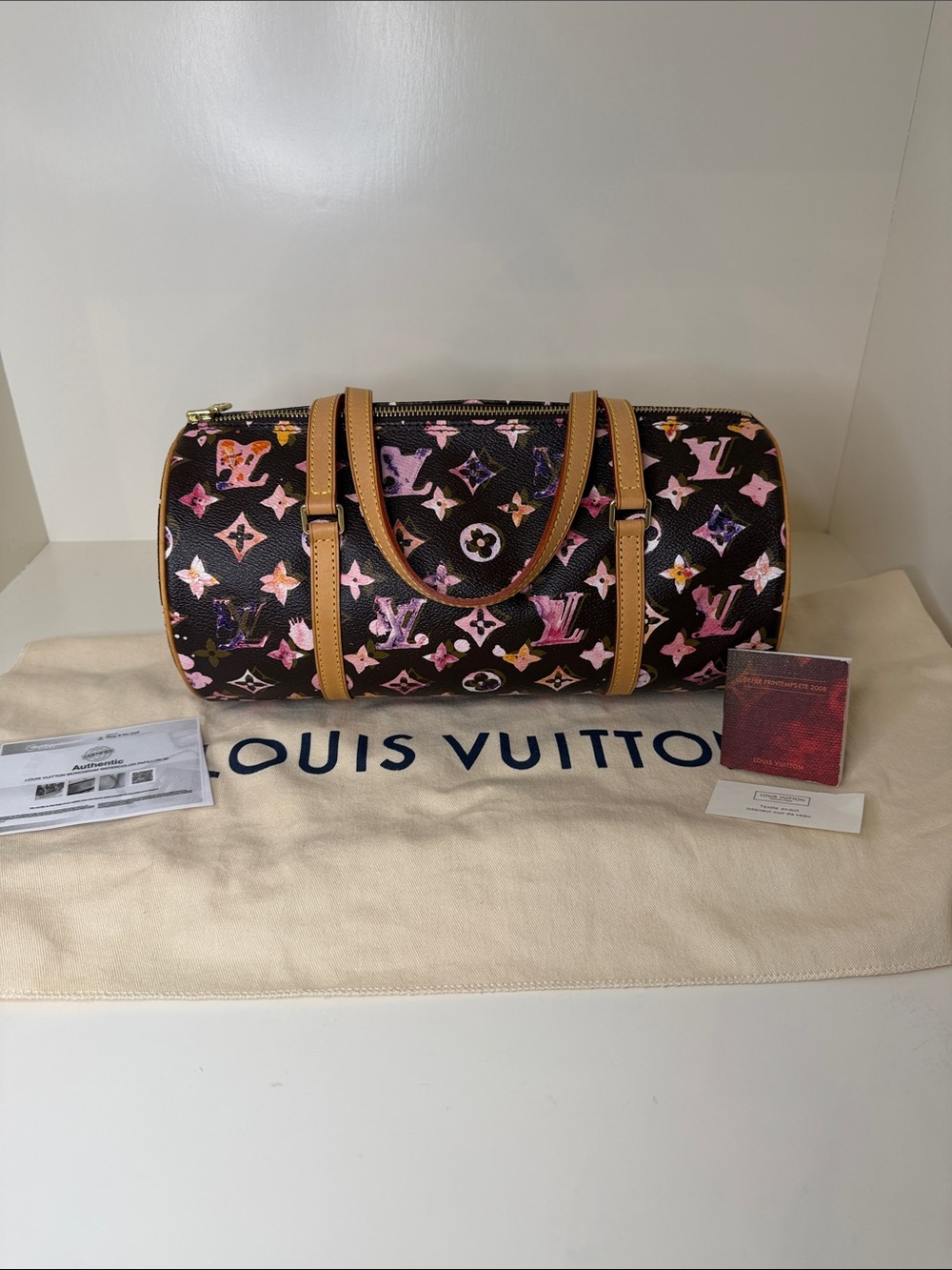 Louis Vuitton limited-edition x Richard Prince Papillon 30 COA